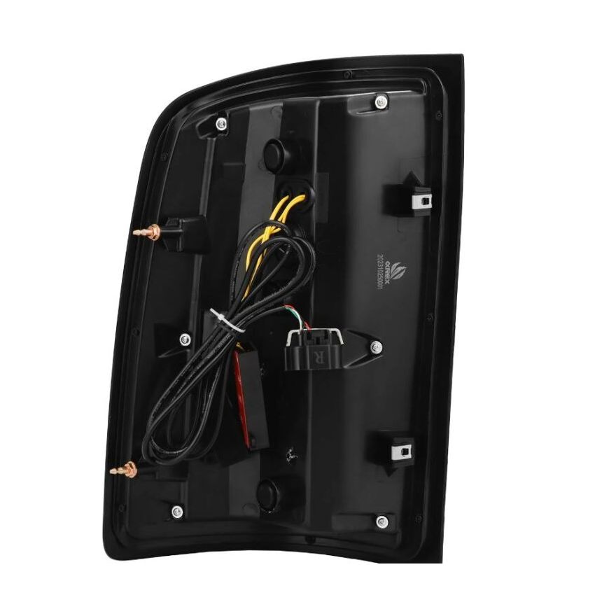 AlphaRex 630080 07-13 GMC Sierra 1500/07-14 2500/3500HD (No Clsc/Dually) Luxx-Series LED Tail Lghts Blk Red