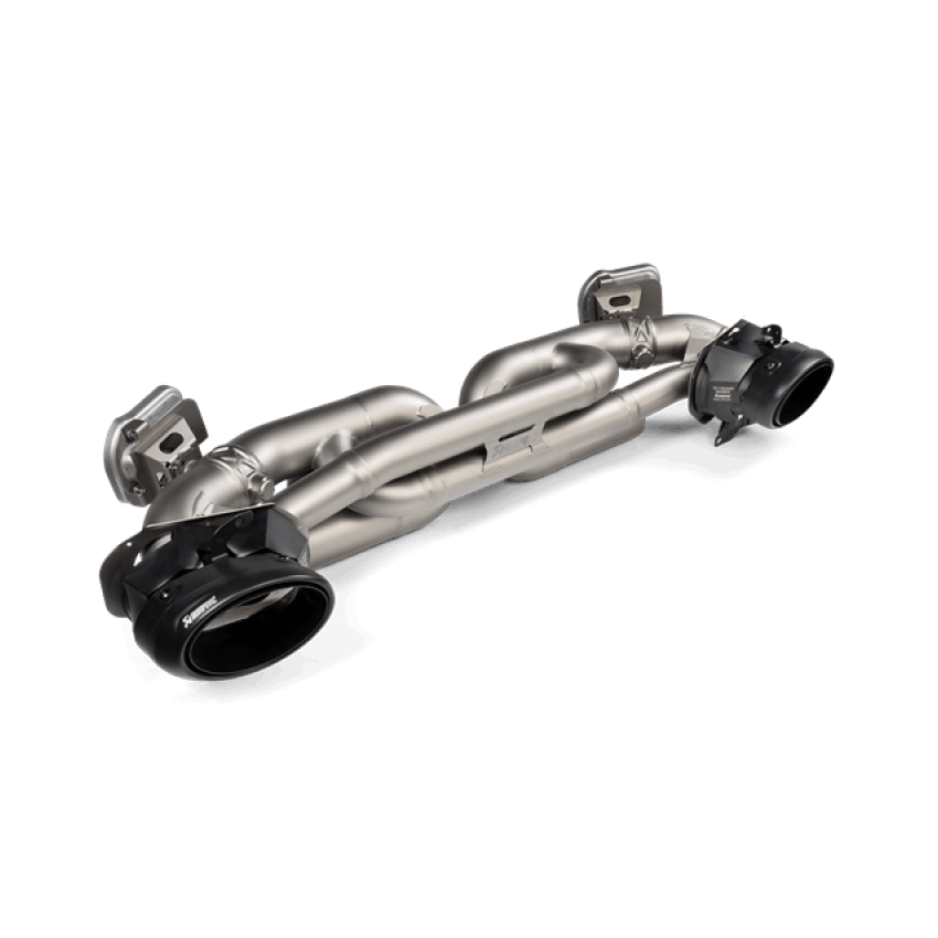 Akrapovic 20-21 Porsche 911 Turbo/Turbo S (992) Slip-On Race Line (Titanium) (Req Tips)