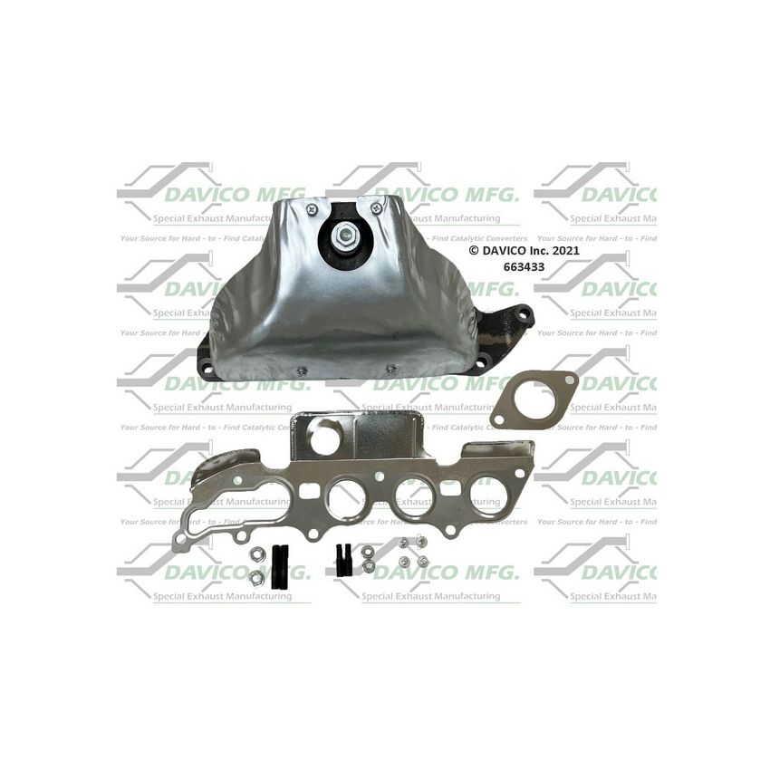 Davico Mfg 663433 Stand alone Exact-Fit exhaust manifold