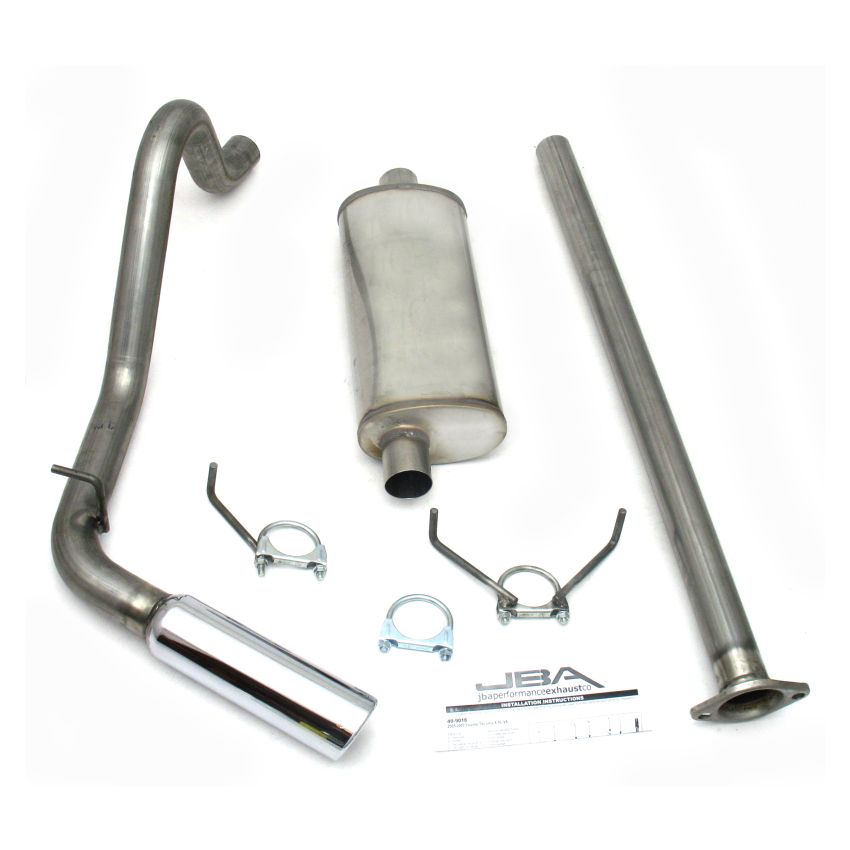 JBA 05-12 Toyota Tacoma All 2.7/4.0L 409SS Pass Side Single Exit Cat-Back Exhaust