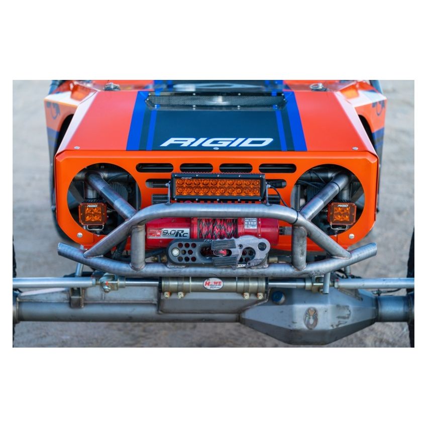 Rigid Industries Protective Polycarbonate Cover - Dually/D2 - Amber