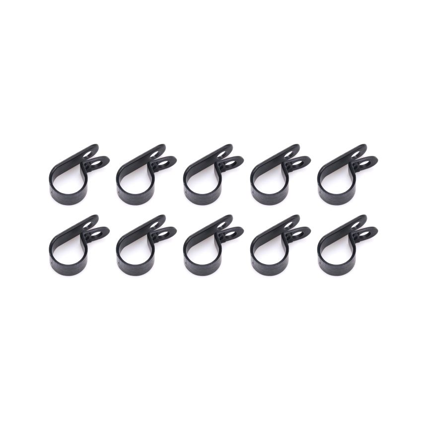 QUICKCAR RACING PRODUCTS QRP66-814 Adel Line Clamps Nylon 1/2in 10pk