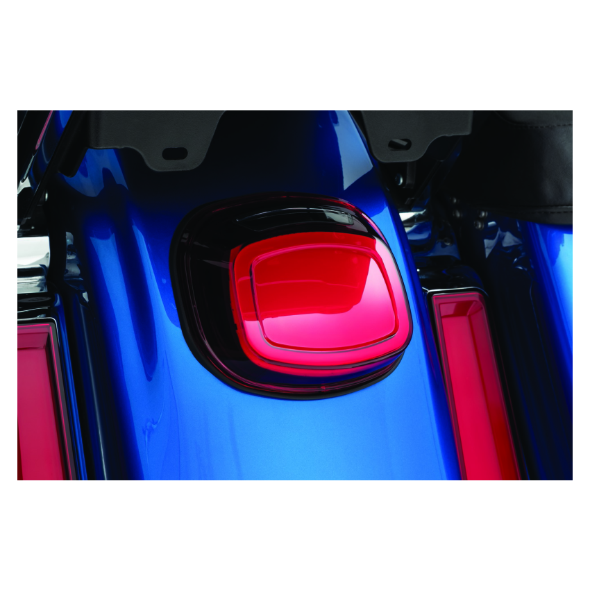 Kuryakyn 2910 Tracer LED Taillight Red Lens With License Light