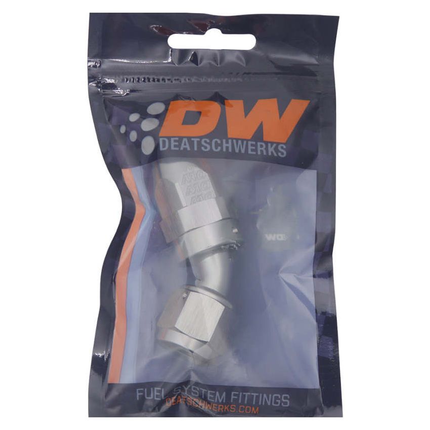 #8 45-Deg Hose End PTFE Series