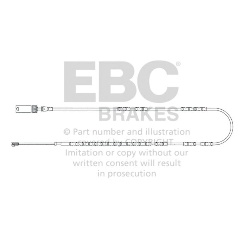 EBC 2010-2013 BMW 128 3.0L Rear Wear Leads