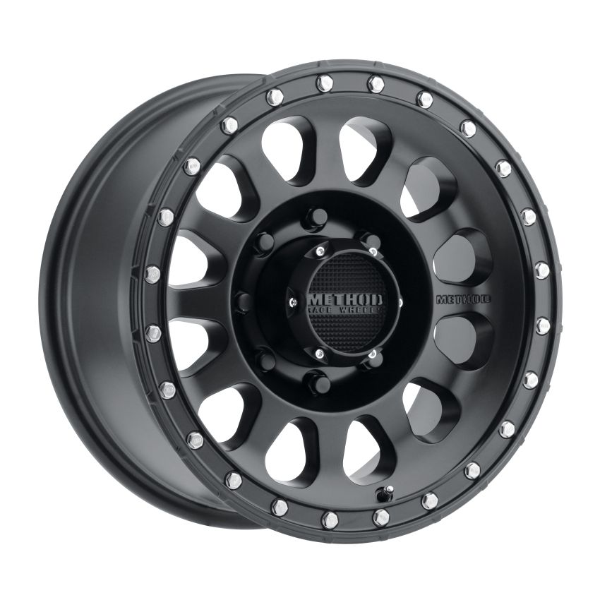 Method Wheels MR31579080512N Method MR315 17x9 -12mm Offset 8x6.5 130.81mm CB Matte Black Wheel