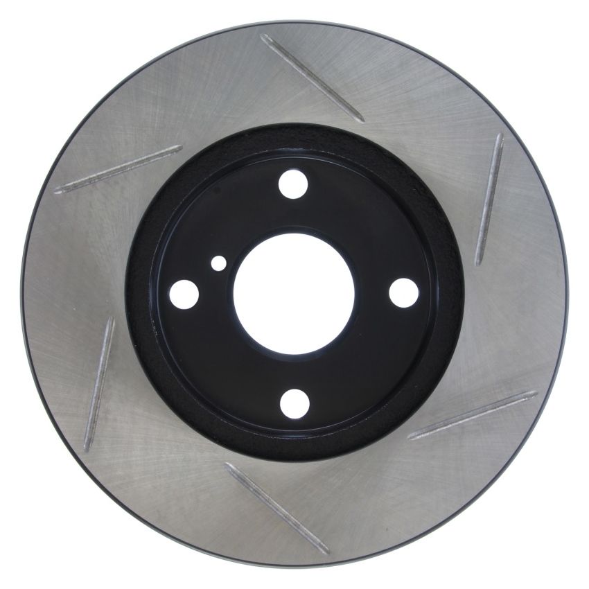 Stoptech 126.45034SR Power Slot 89-93 Mazda Miata SportStop Slotted Front Right Rotor