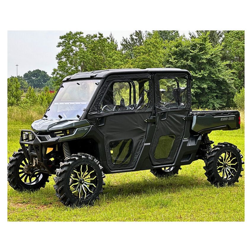 Seizmik 52-06032kit 16-24 Can-Am HD10 Defender Max Rear Framed Soft Door Kit