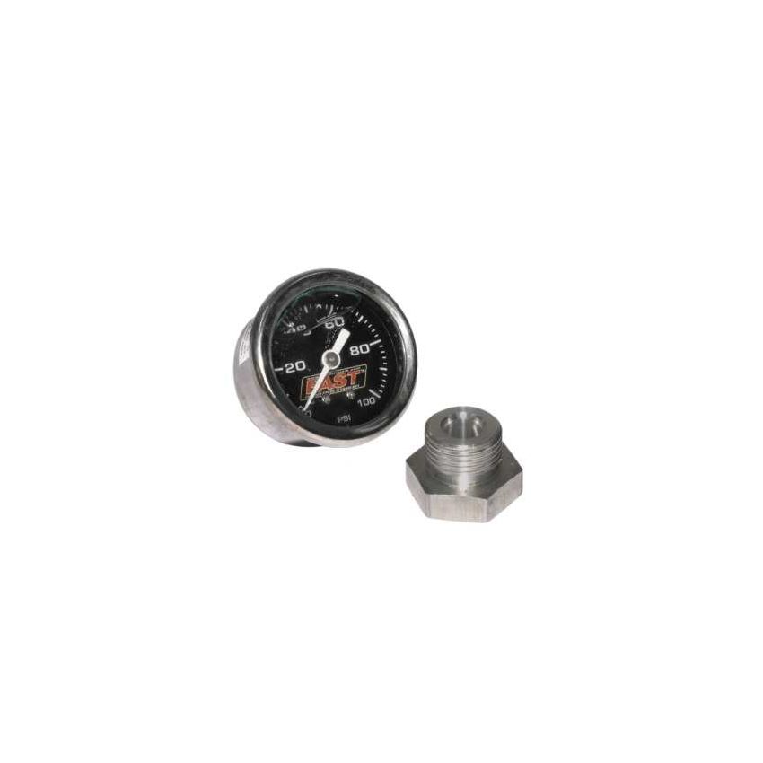 FAST Gauge Kit LSX 0-100 PSI Fuel