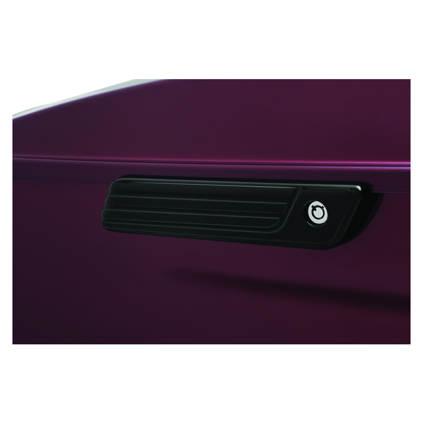 Kuryakyn 6987 Tri-Line Saddlebag Hinge Covers Gloss Black