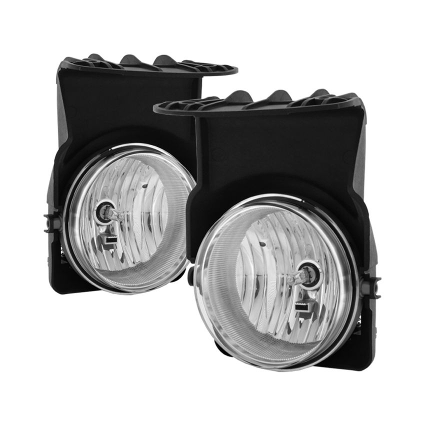 Spyder GMC Sierra 1500/2500 03-06/Sierra 1500HD/2500HD 03-06 OEM Fog Lightswo/switch Clear FL-GS03-C