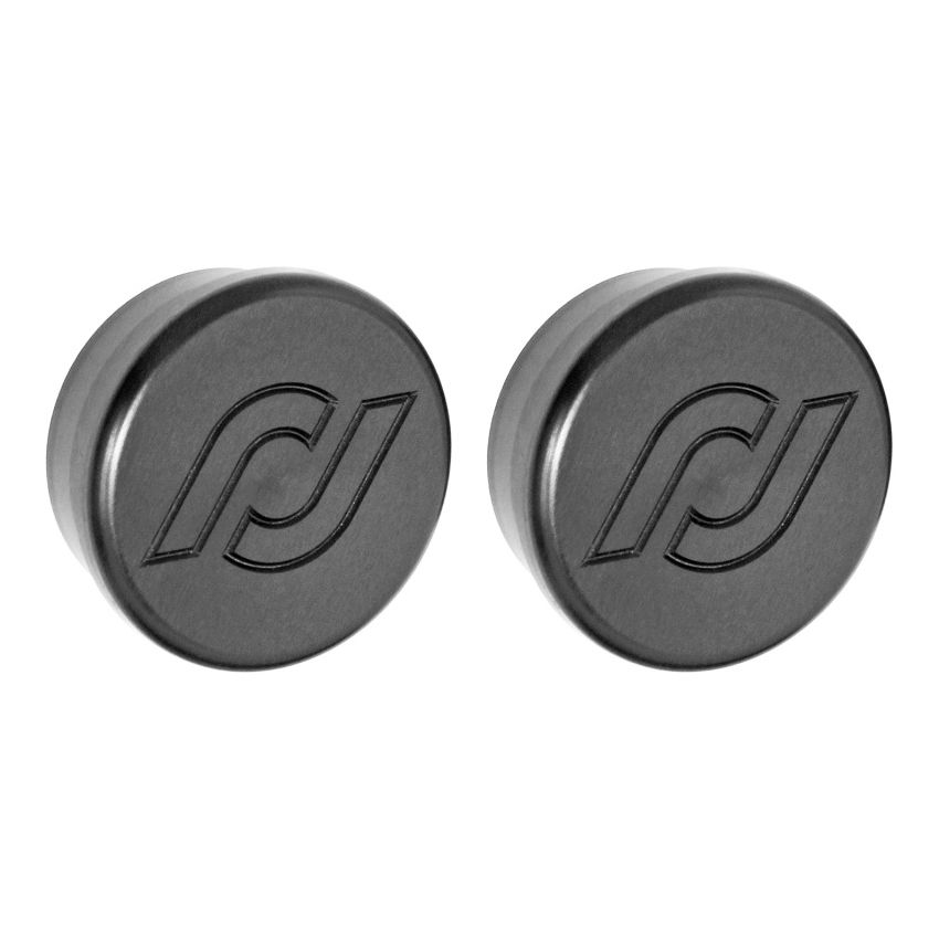 RockJock JK Frame Tube Plugs Frame Front CNC Machined Black Delrin