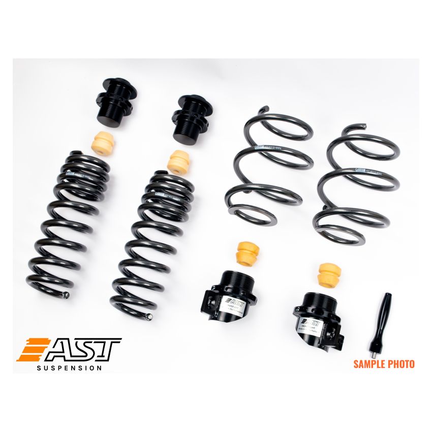 AST ASTALS-21-009 2019+ Audi A3 / S3 8Y 4wd / VW Golf VIII GTI R / Seat Leon KL1/KL8 Adjustable Lowering Springs