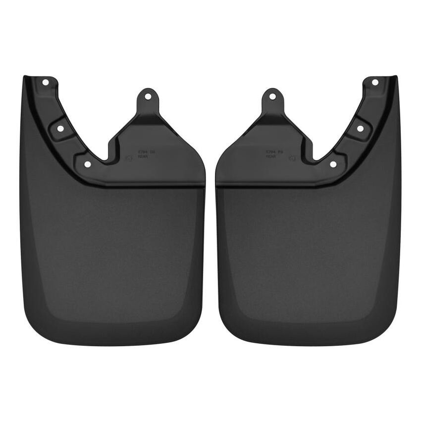 Husky Liners 2016 Toyota Tacoma w/ OE Fender Flares Custom Molded Rear Mud Guards - Black