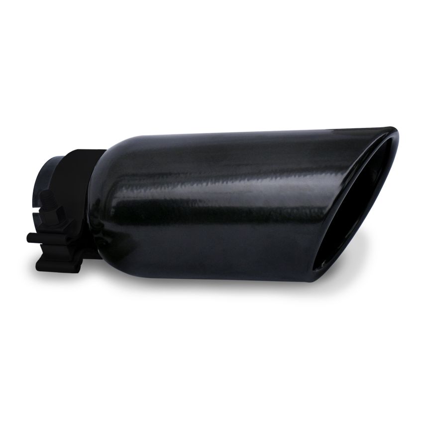 Go Rhino GRT234410B Exhaust Tip - Black - ID 2 3/4in x L 10in x OD 4in