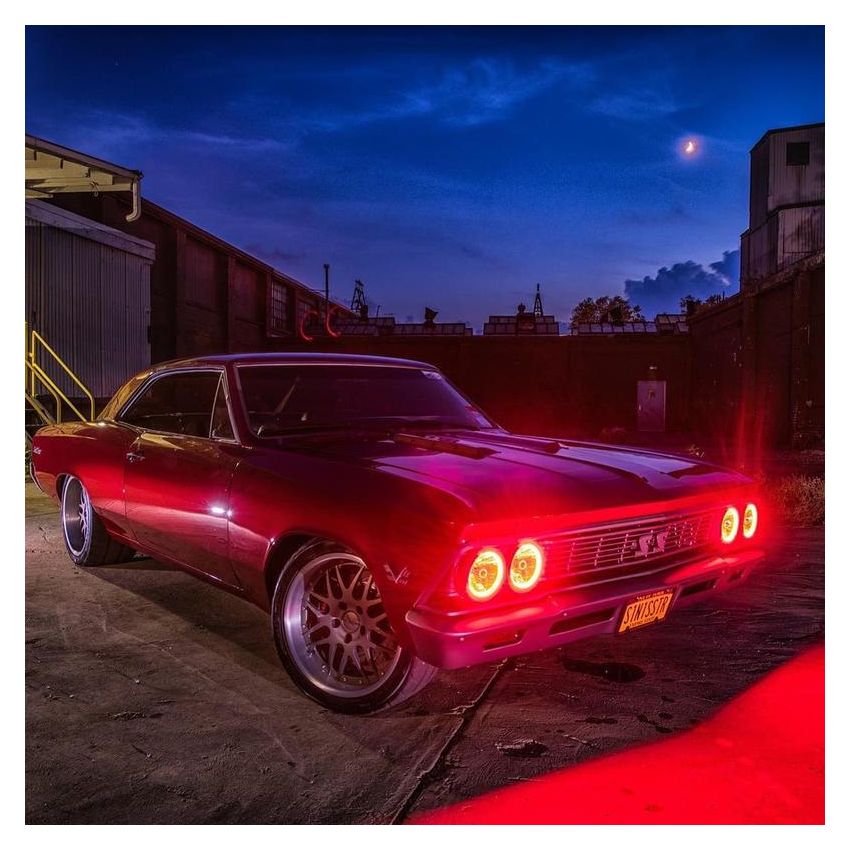 Oracle Lighting 6904-001 ORACLE Lighting Pre-Installed Lights 5.75 IN. Sealed Beam - White Halo