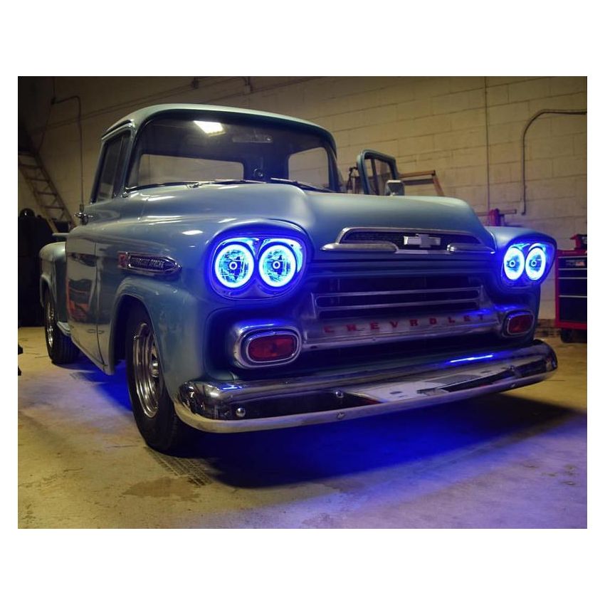 Oracle Lighting 6904-001 ORACLE Lighting Pre-Installed Lights 5.75 IN. Sealed Beam - White Halo