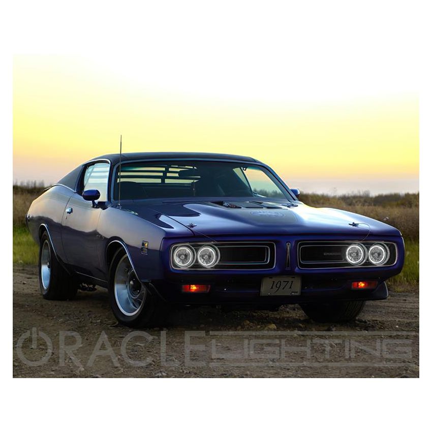 Oracle Lighting 6904-001 ORACLE Lighting Pre-Installed Lights 5.75 IN. Sealed Beam - White Halo