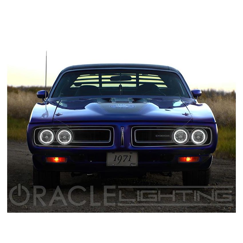 Oracle Lighting 6904-001 ORACLE Lighting Pre-Installed Lights 5.75 IN. Sealed Beam - White Halo