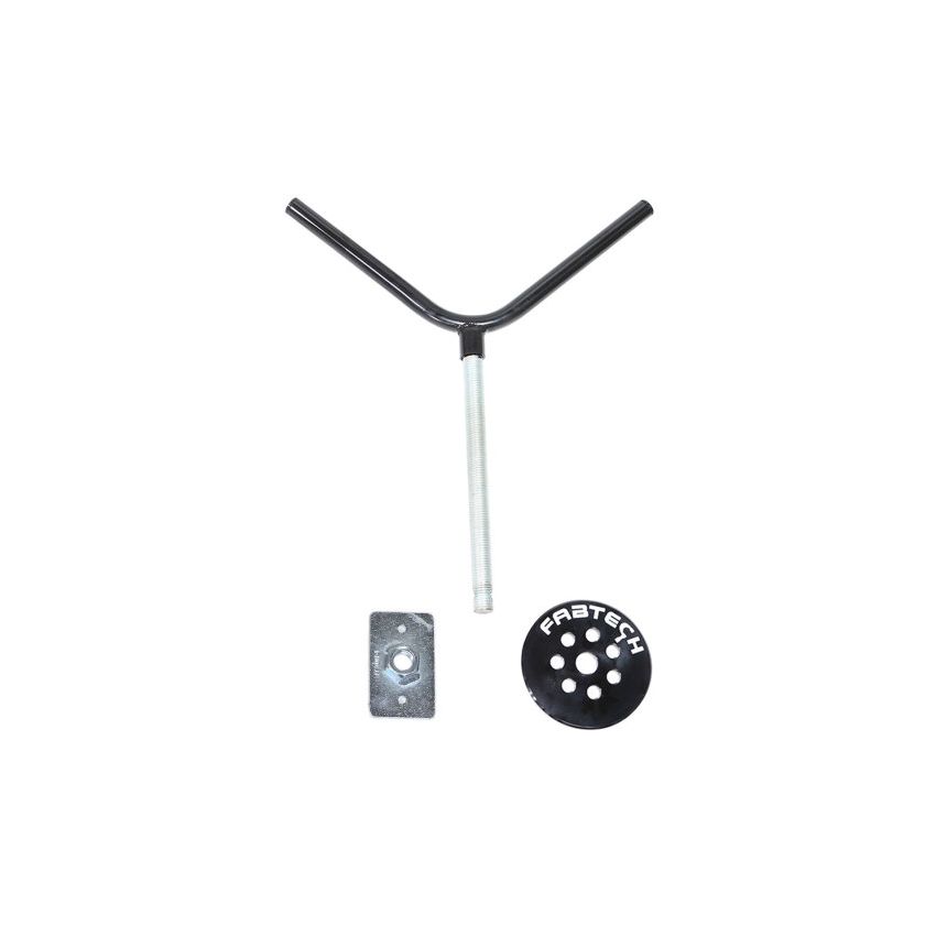 Fabtech Universal Spare Tire Flat Mount - Black