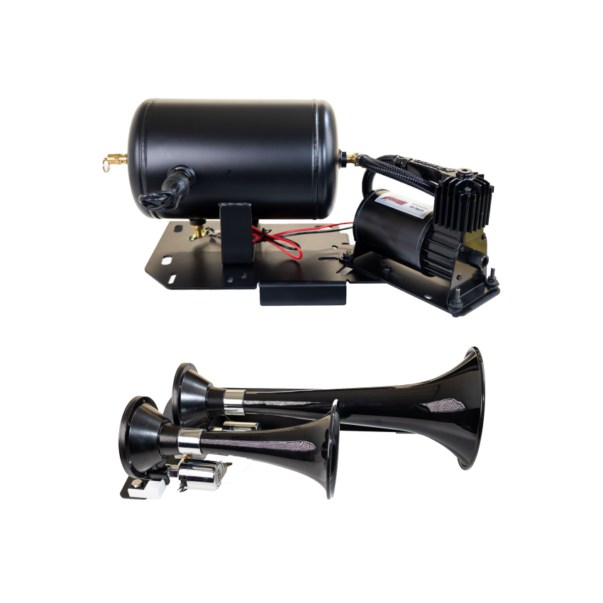 Kleinn Air Horns GMTRK-3 Kleinn 07-18 Chevrolet Silverado Avalanche Onboard Air System w/220 Horns