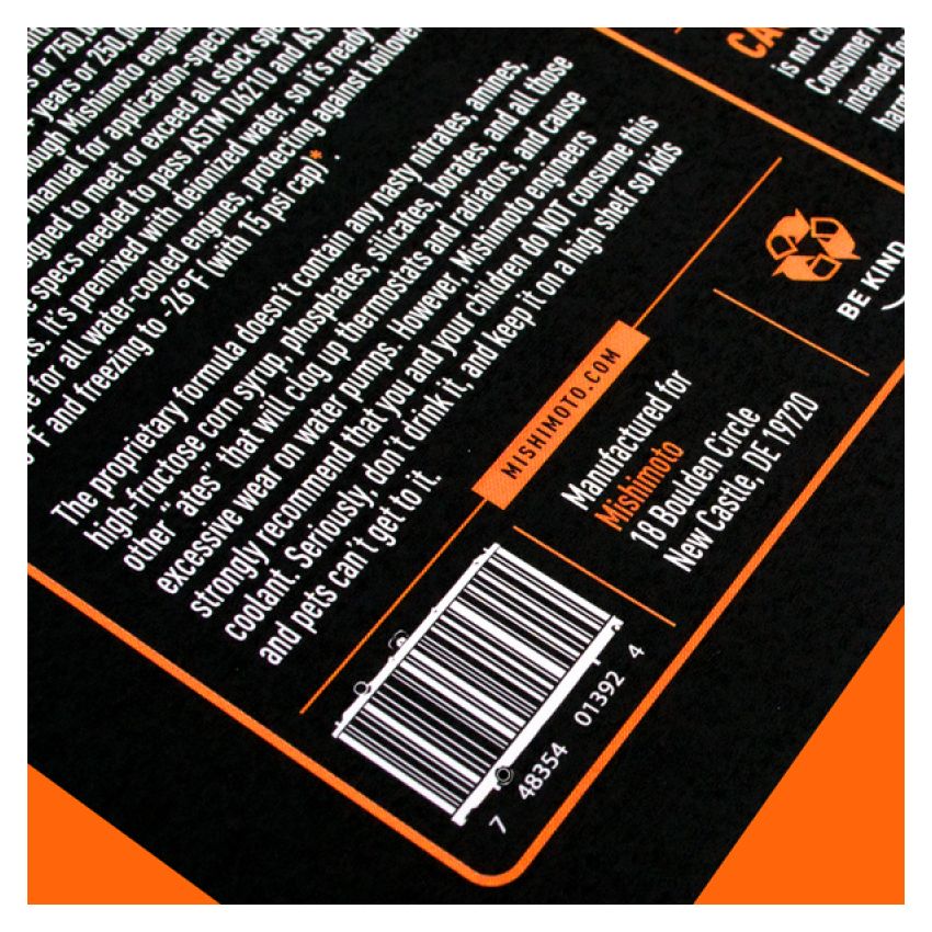 Mishimoto Liquid Chill Synthetic Engine Coolant - Premixed