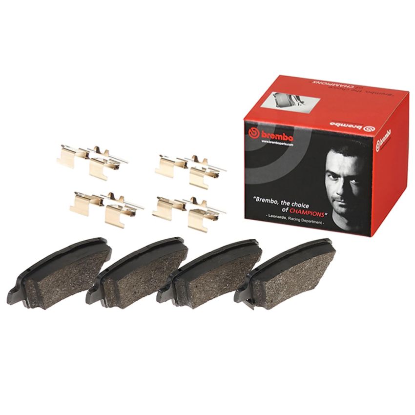 Brembo P30101N Premium NAO Ceramic OE Equivalent Pad