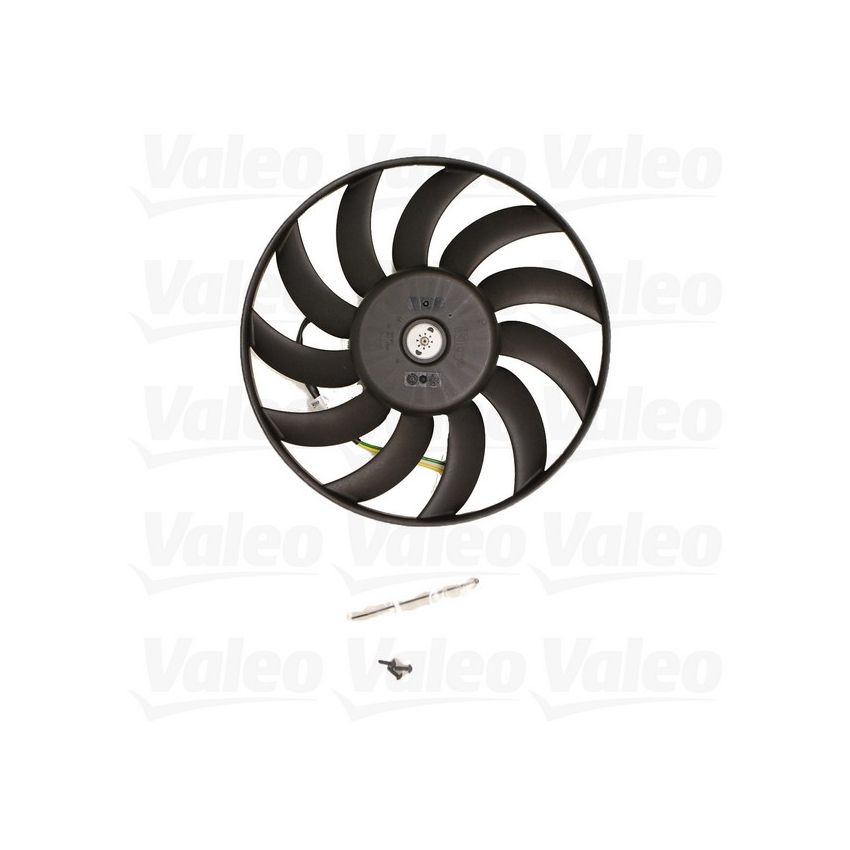 Valeo 696017 2005-2009 Audi A6 Quattro Engine Cooling Fan