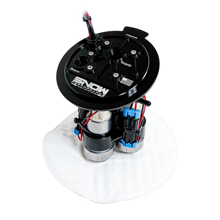Snow Performance SNF-52410X 2005+ Dodge Charger/Challenger Xtreme Fuel Hat - Triple Pump