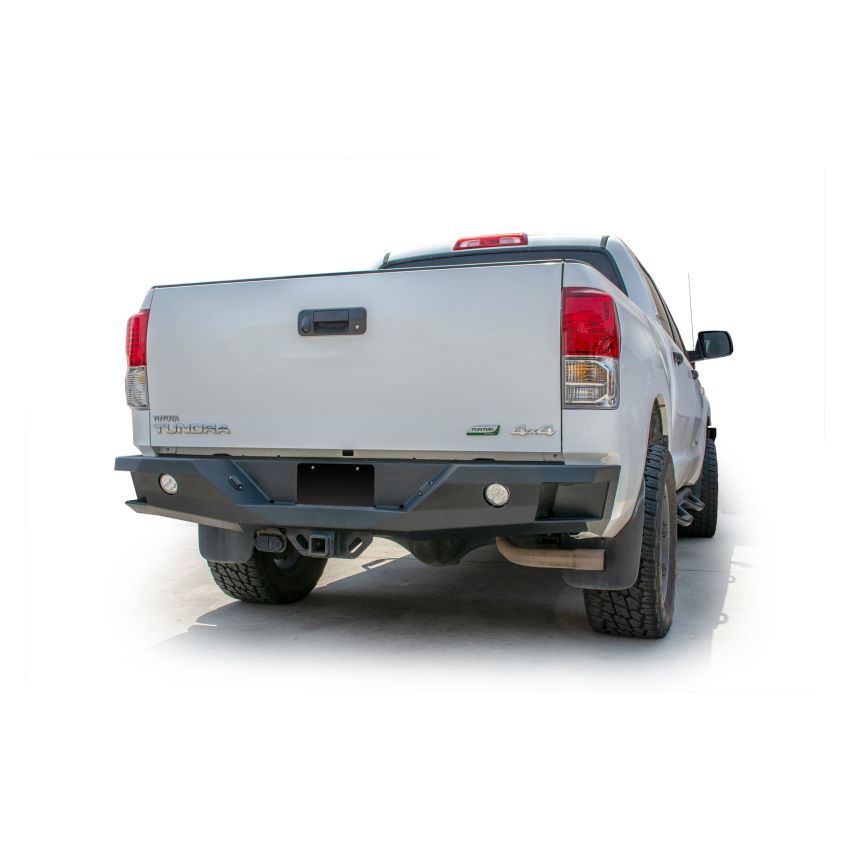 DV8 Offroad RBTT2-02 07-13 Toyota Tundra Rear Bumper Winch Ready - Black Powdercoat