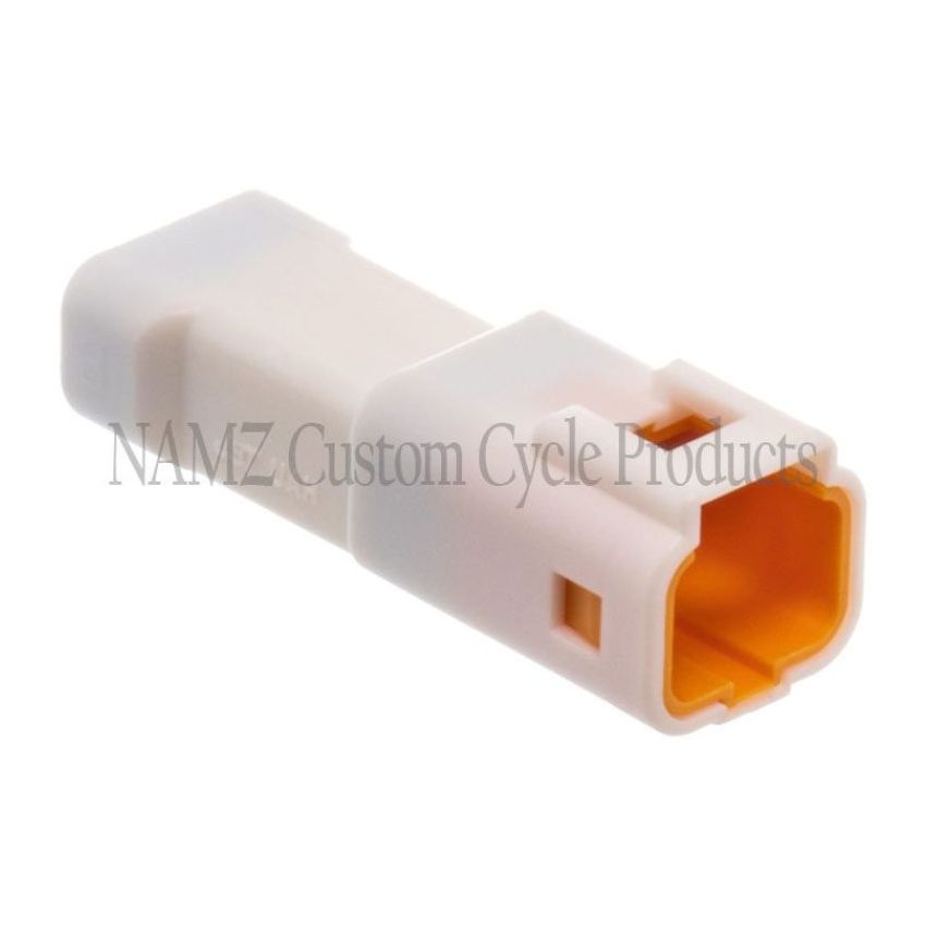 NAMZ NJST-03P JST 3-Position Male Connector Tab w/Wire Seal