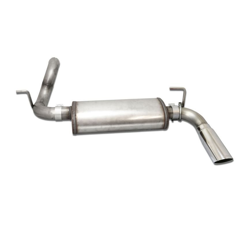 JBA 18-20 Jeep Wrangler JL 2.0L/3.6L 304SS Single Rear Exit Axle Back Exhaust