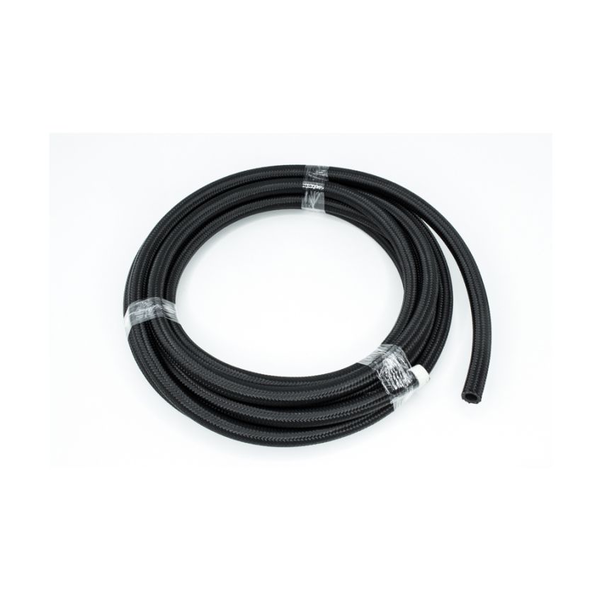 DeatschWerks 8AN Black Nylon Braided CPE Hose 20 Feet