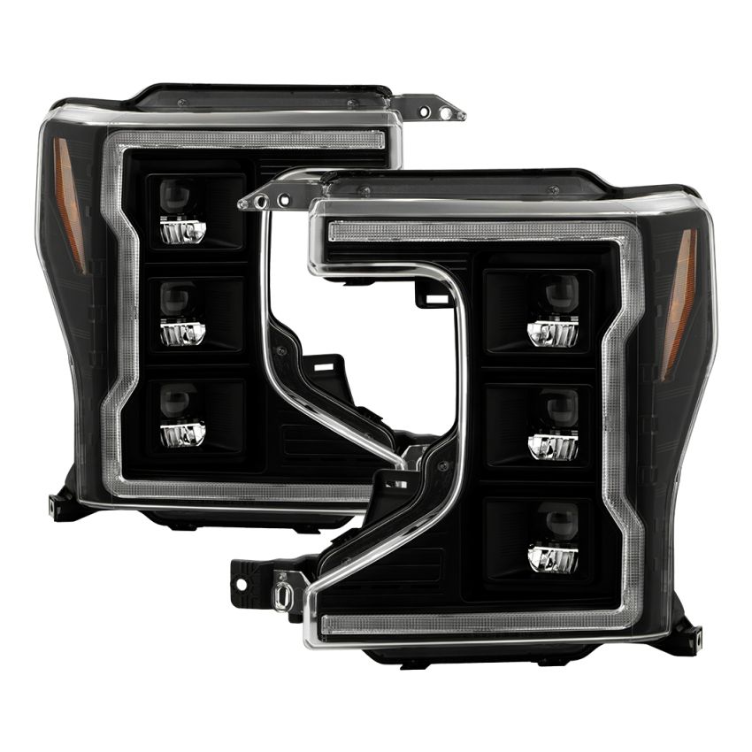 SPYDER 5088635 High-Power LED Module ( Low Beam ) Equipped Headlights - Black