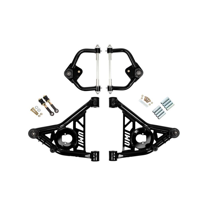 UMI Performance 265153-B 70-81 GM F-Body Tubular Upper & Lower A-arm Kit