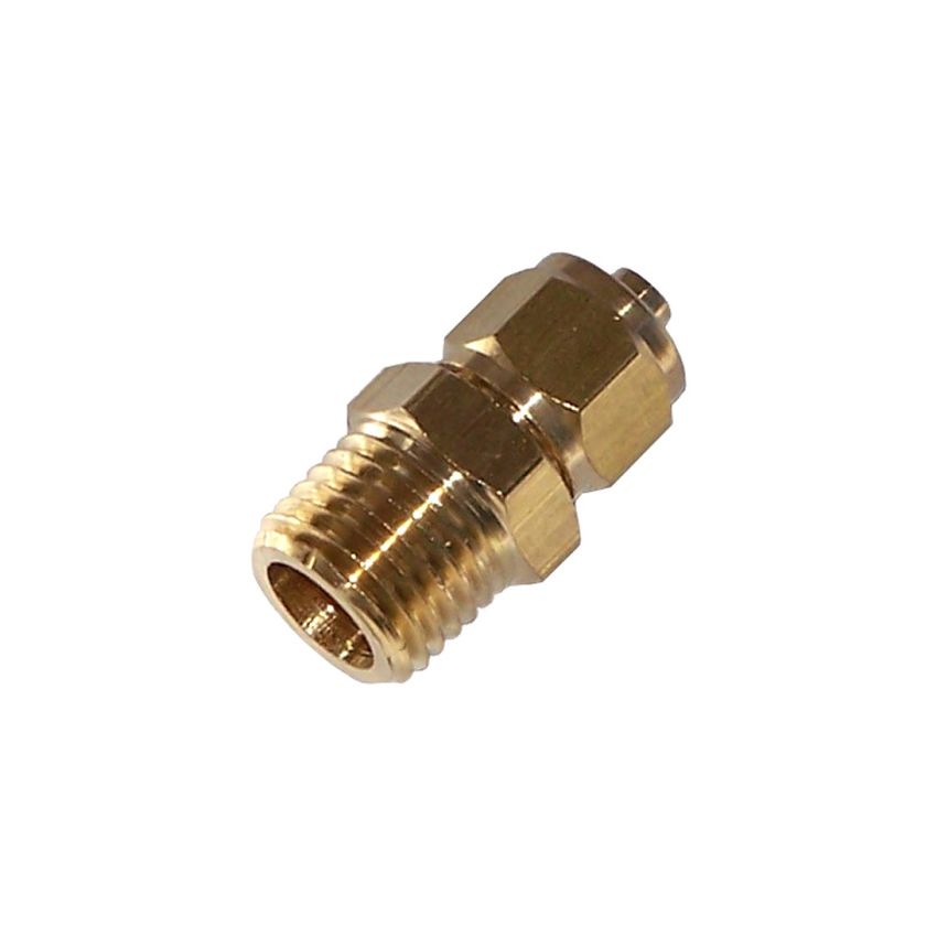 Kleinn Air Horns 51414 Kleinn 1/4In OD Tubing 1/4In M NPT Straight Compression Fitting