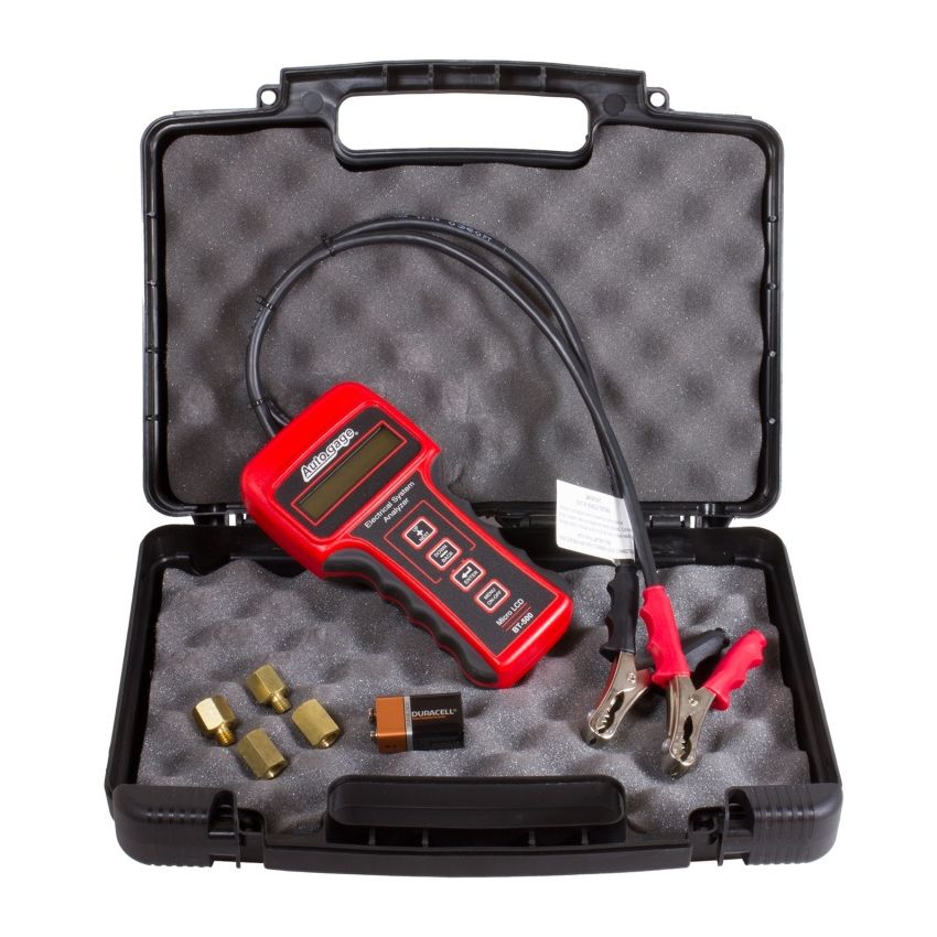 AutoMeter BT-500 BATTERY TESTER, 6/12/24V, AUTOGAGE