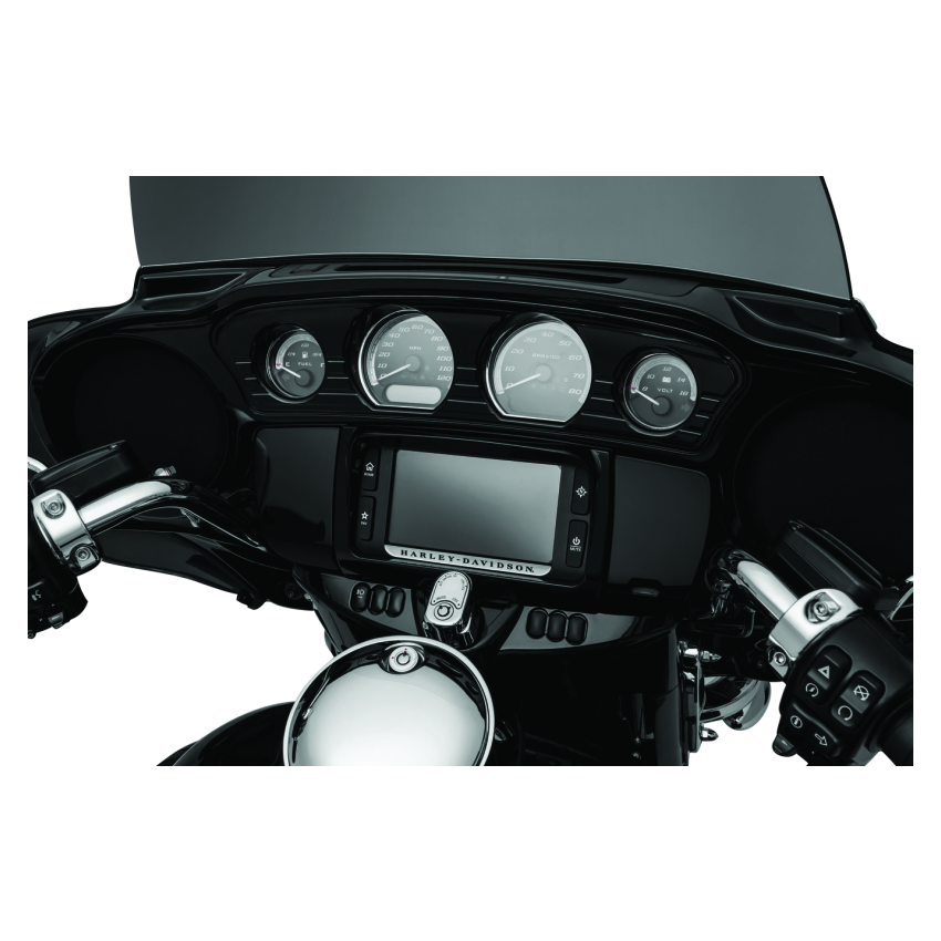 Kuryakyn 7278 Switch Panel Acccent 14-Up Touring Models Gloss Black