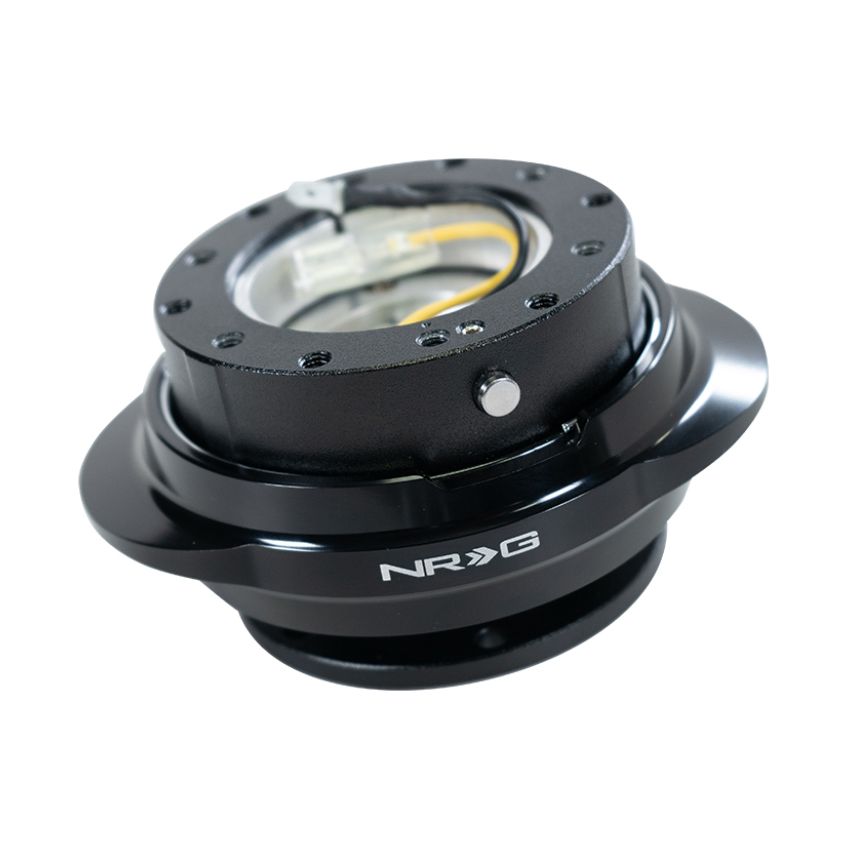 NRG Quick Release Gen 2.2 - Black Body / Shiny Black Oval Ring