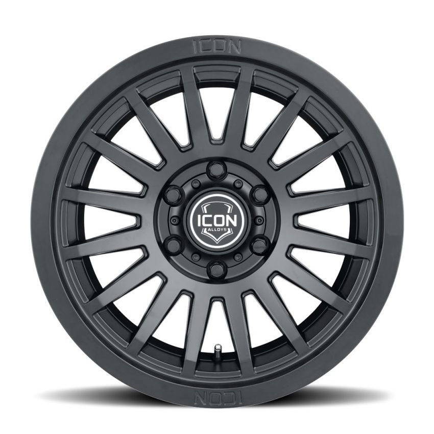 ICON Recon SLX 17x8.5 6x5.5 BP 25mm Offset 5.75in BS 95.1mm Bore Satin Black Wheel