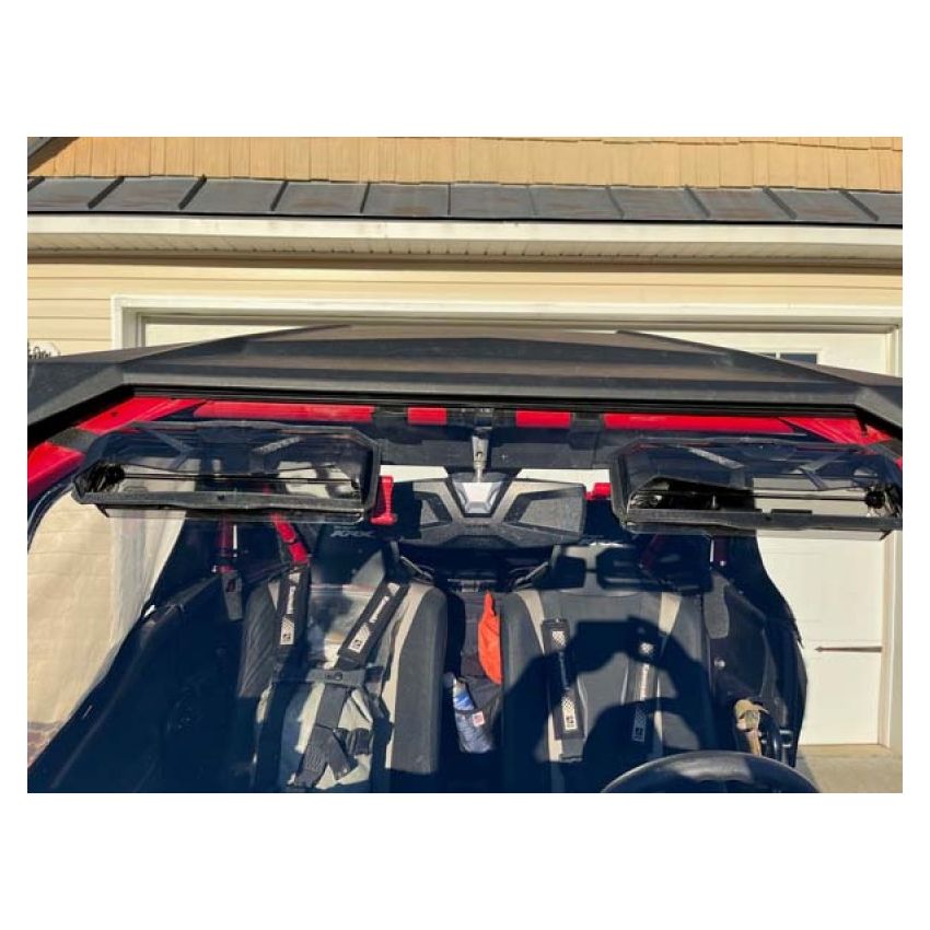 Seizmik 50-50494kit 20-23 Kawasaki KRX1000 Teryx 1.75 in. Windshield Vented UV1