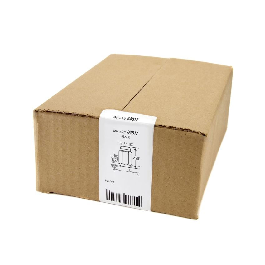 McGard (84817 14X2.0 MCG 8 LUG INSTALLATION KIT, BLACK (13/16 HEX)-OAL 2.25