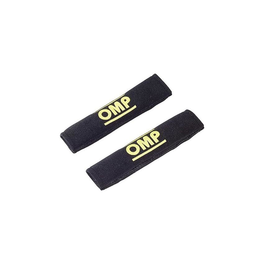 OMP RACING, INC. OMPDB0-0450-A01-071 Harness Pads Black Used w/ 2in Belts