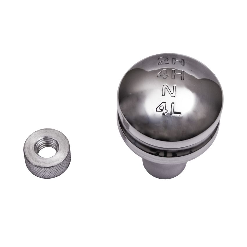 Rugged Ridge Billet Transfer Case Knob Alum 87-95 Jeep Wrangler YJ