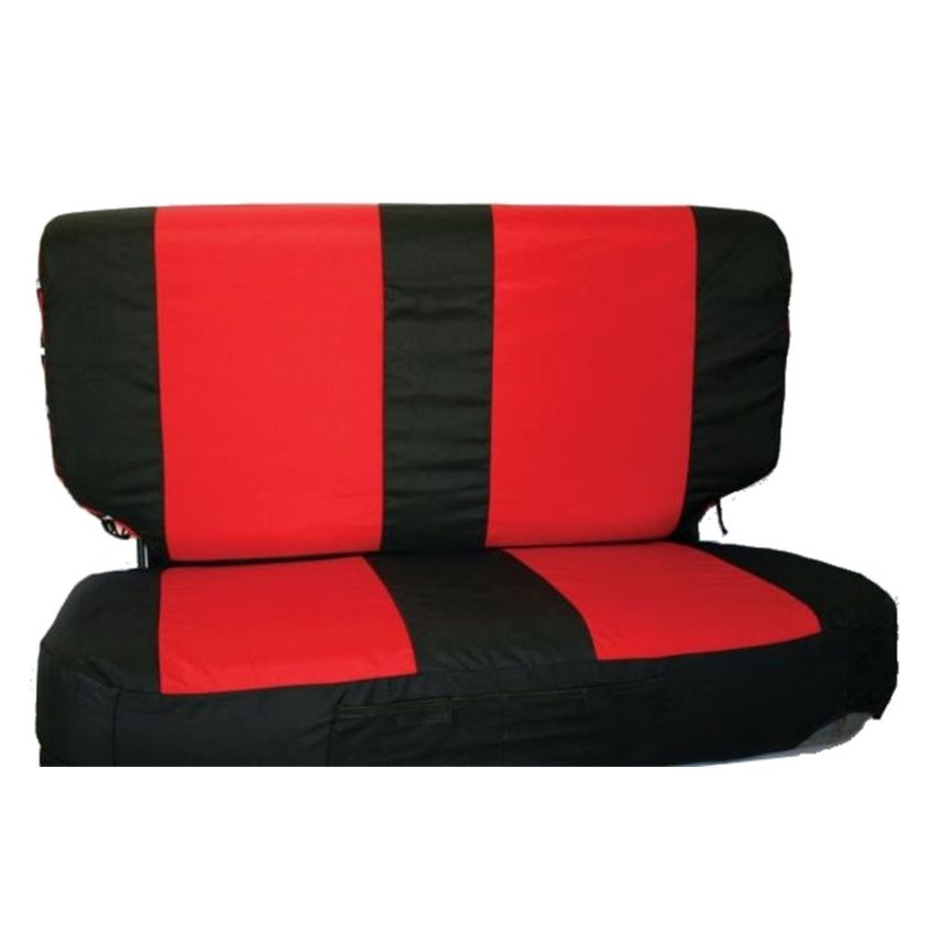 Rampage 5054530 1997-2002 Jeep Wrangler(TJ) Comfort Combo Seat Covers - Black/Grey