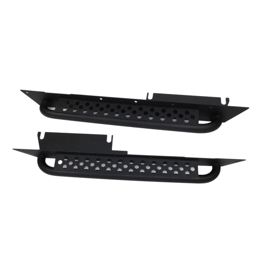 Fishbone Offroad FB23028 97-06 Jeep Wrangler TJ Steel Rock Slider - Black Textured Powdercoat