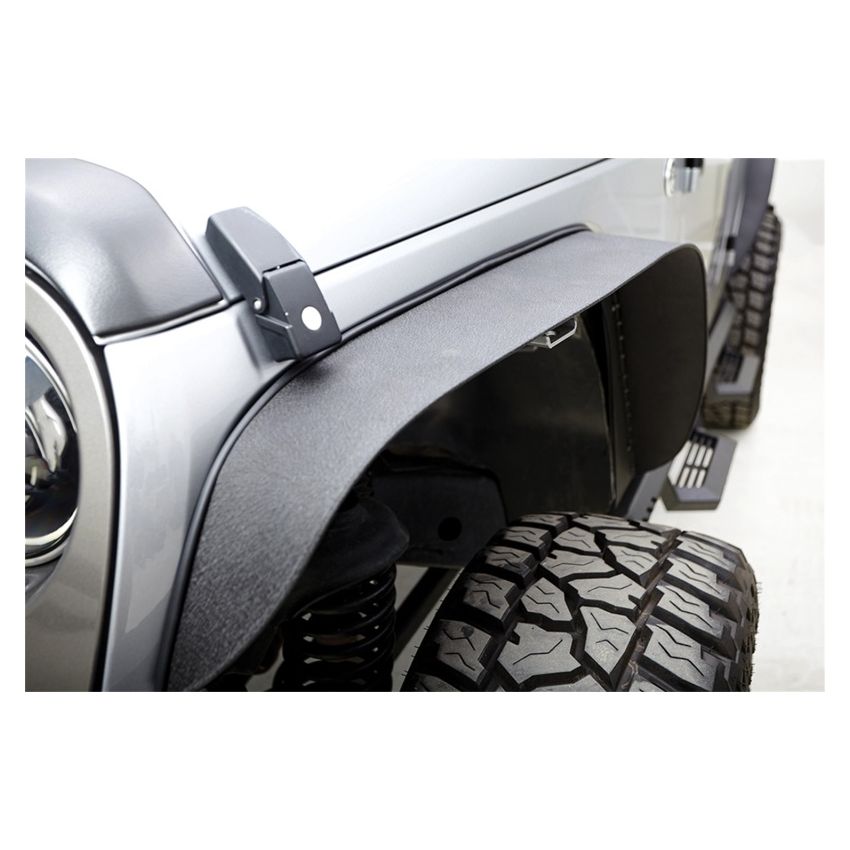 Rampage 2007-2018 Jeep Wrangler(JK) Steel Fender Flares - Slim - Black