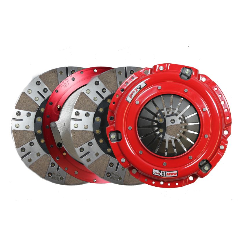 McLeod Racing 6406807HD McLeod RXT HD Twin GM LSA /LT4 1-1/8 x 26 Spline w/ 168T 8 Bolt Steel Flywheel