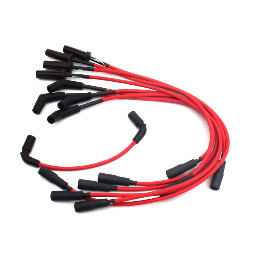 JBA 96-00 GM 454 Truck Ignition Wires - Red