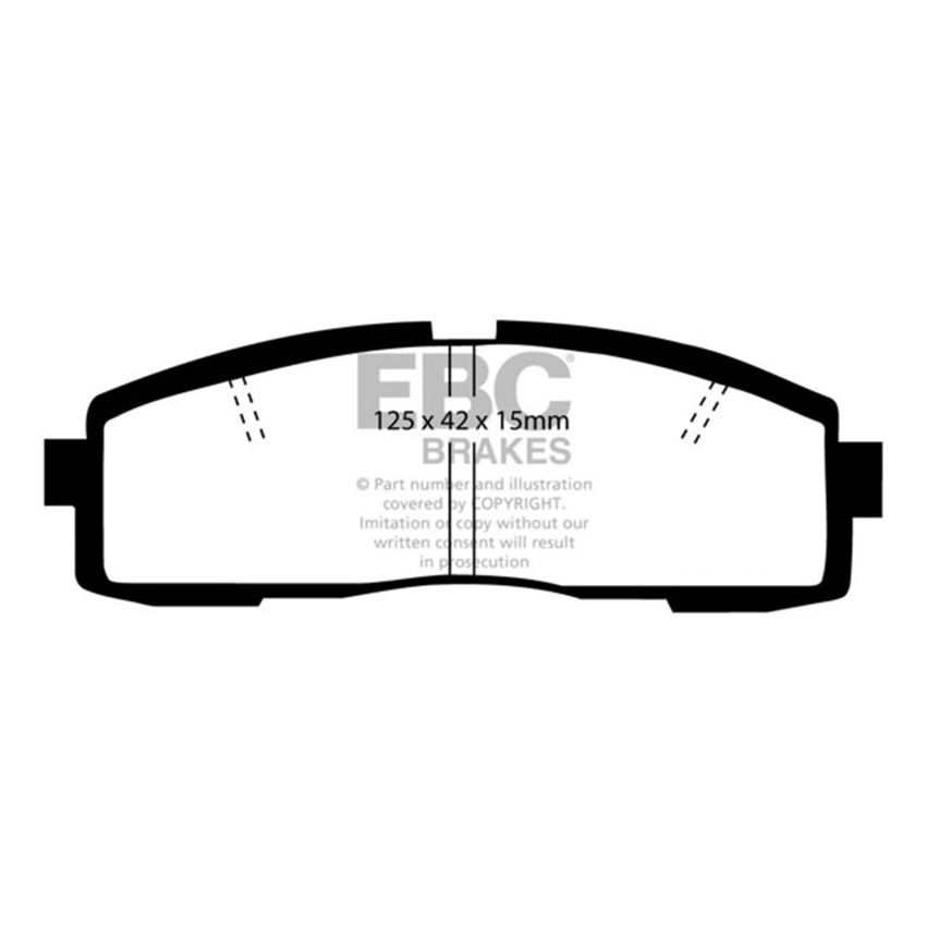 EBC DP4608/2R 86-92 Toyota Supra 2.8 Yellowstuff Rear Brake Pads